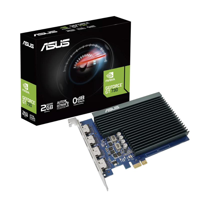 ASUS Geforce GT 730 2GB DDR5 4xHDMI Silent 90YV0H20-M0NA00 grafična kartica