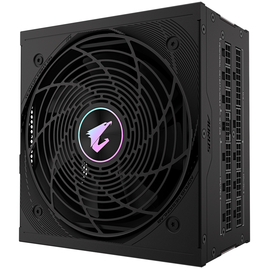 GIGABYTE AORUS ELITE P1000W, 1000W modularni napajalnik, 80 PLUS Platinum, podpora za ATX 3.1 standard