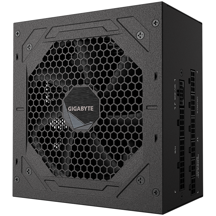 GIGABYTE UD1000GM PG5 V2 1000W modularni napajalnik, 80 PLUS Gold, podpora za PCIe Gen 5.1 in ATX 3.1 standard