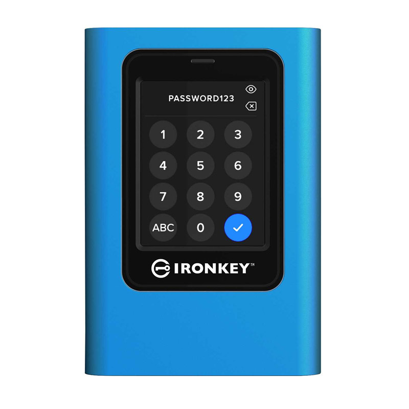 KINGSTON IronKey Vault Privacy 80 1,92TB USB3.2 Gen1 Type-C FIPS 197 & XTS-AES IKVP80ES/1920G SSD