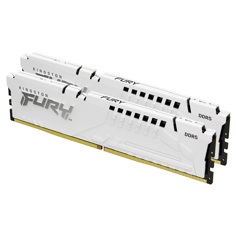 KINGSTON Fury Beast White 32GB (2x16GB) 5600MT/s DDR5 CL36 KF556C36BWEK2-32 ram pomnilnik