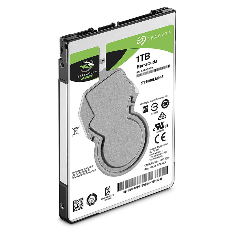 SEAGATE BarraCuda 1TB 2,5" SATA3 128MB 7mm 5400obr/min ST1000LM048 trdi disk