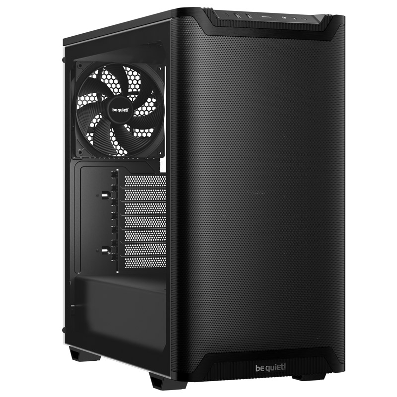 BE QUIET! Pure Base 501 Airflow (BGW74) midi-ATX okno črno ohišje