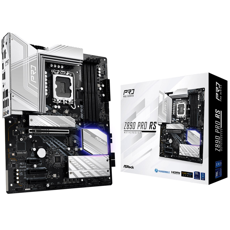 ASROCK Z890 Pro RS LGA1851 DDR5 gaming ATX osnovna plošča