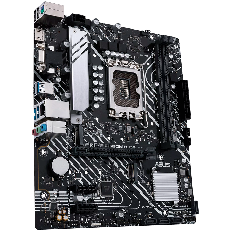 ASUS Prime B660M-K D4 LGA1700 DDR4 mATX osnovna plošča
