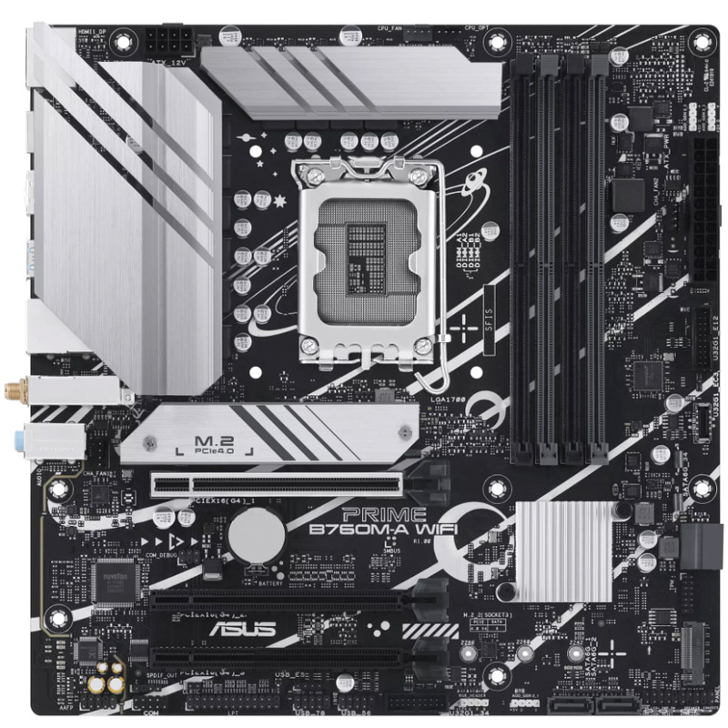 ASUS Prime B760M-A WiFi LGA1700 DDR5 ATX osnovna plošča