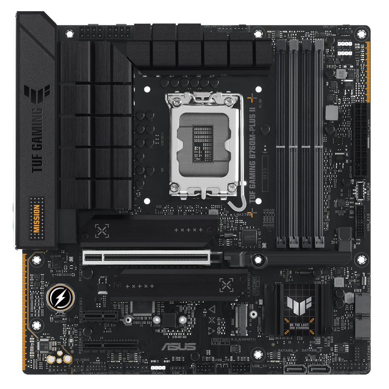ASUS TUF B760M-PLUS II LGA1700 DDR5 gaming mATX osnovna plošča