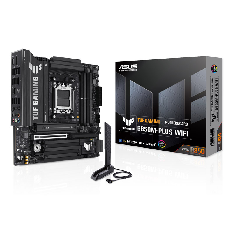 ASUS TUF B850M-PLUS WiFi AM5 gaming mATX osnovna plošča