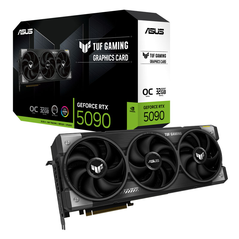 ASUS TUF Gaming GeForce RTX 5090 32GB GDDR7 TUF-RTX5090-32G-GAMING ARGB grafična kartica
