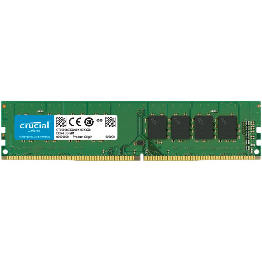 Crucial 8GB DDR4-3200 UDIMM CL22 (8Gbit/16Gbit) pomnilnik