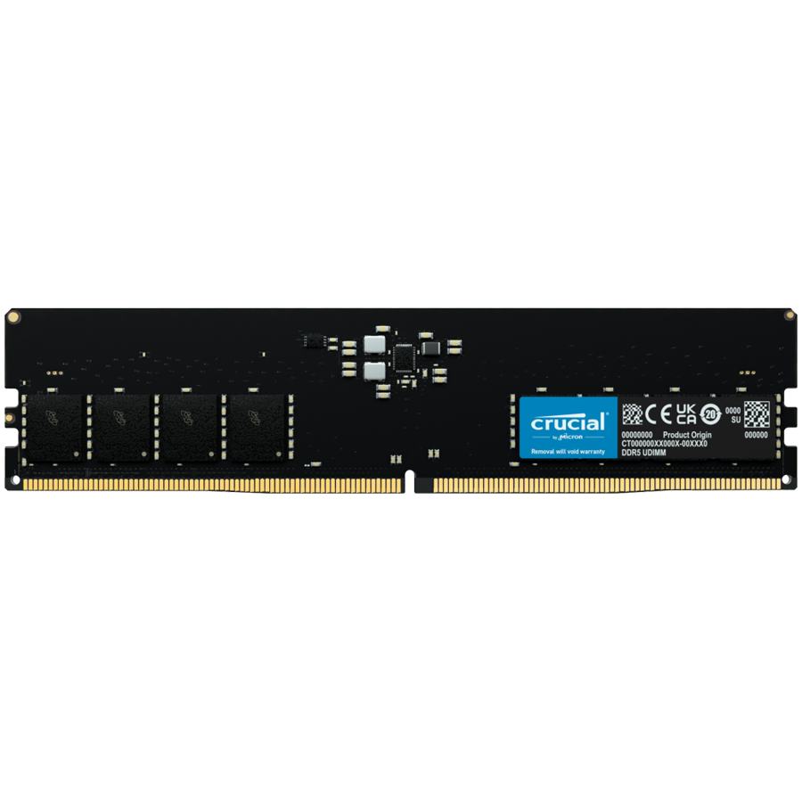 Crucial 64GB DDR5-5600 UDIMM CL46 pomnilnik