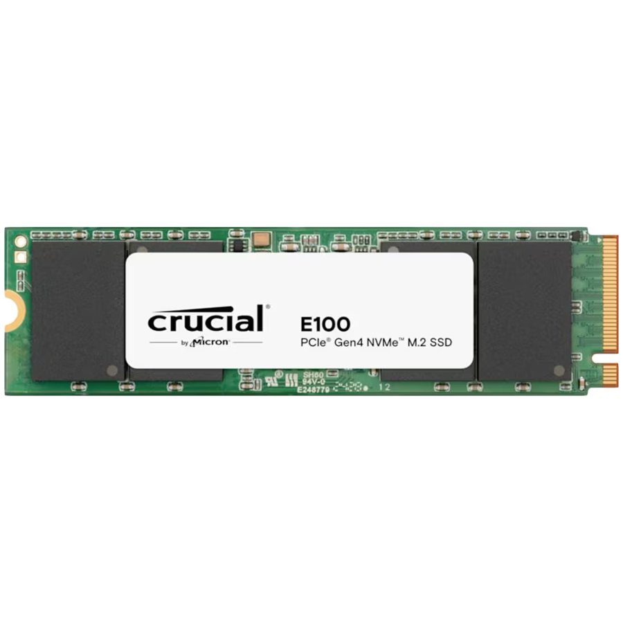 Crucial E100 1TB PCIe 4.0 Gen4 M.2 2280 NVMe SSD disk