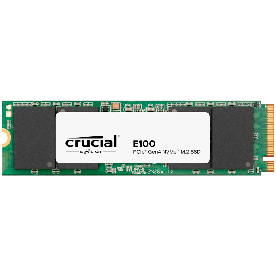 Crucial E100 2TB SSD PCIe 4.0 Gen4 M.2 SSD disk