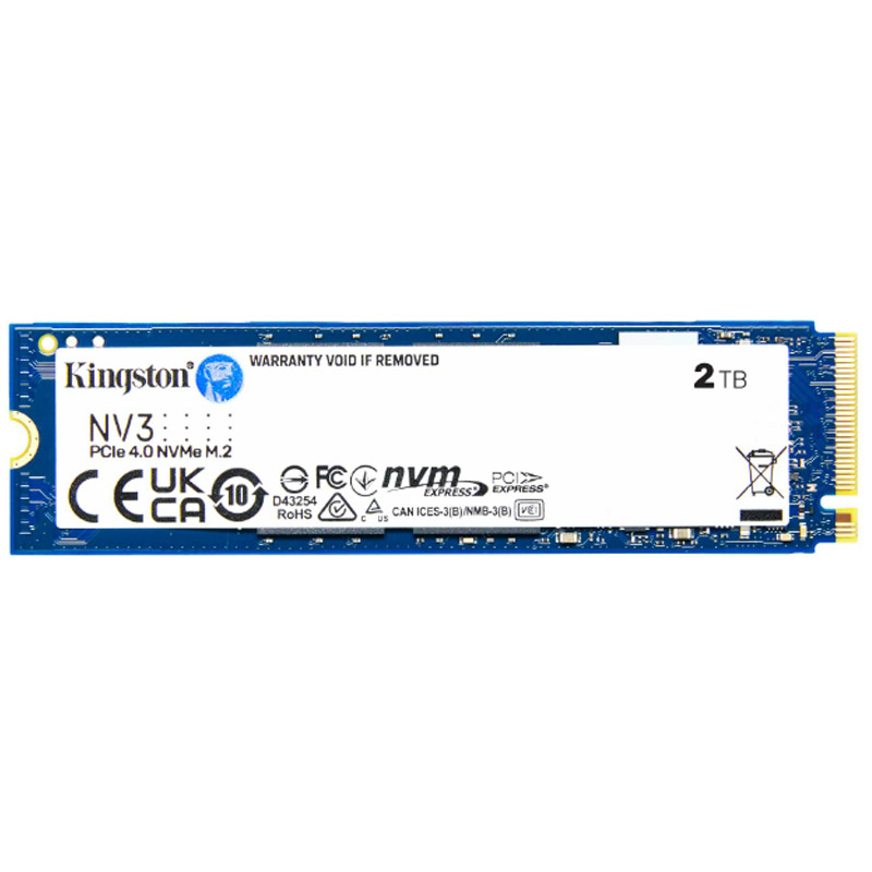 KINGSTON NV3 2TB M.2 PCIe 4.0 NVMe SNV3S/2000G SSD