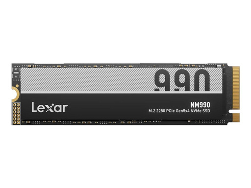SSD 1TB M.2 80mm PCI-e 5.0 x4 NVMe, Lexar NM990 (LNM990X001T-RNNNG)
