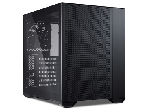 Računalniško ohišje Lian Li O11 Air Mini, ATX, Midi-Tower, kaljeno steklo, črno