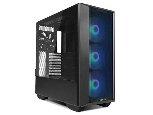 Računalniško ohišje ATX Lian Li LANCOOL III Mesh RGB Midi-Tower, kaljeno steklo, črno