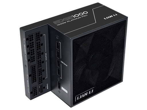 Napajalnik ATX Lian Li EDGE 1000W, 80 PLUS Platinum, 12VHPWR, Modularni, črn