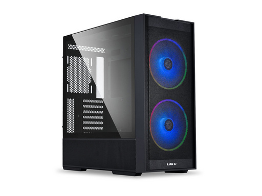 Računalniško ohišje Lian Li LANCOOL 206 Midi-Tower, ATX, ARGB, kaljeno steklo, črno