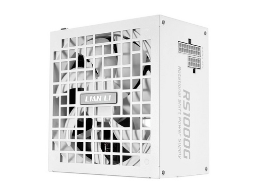 Napajalnik ATX Lian Li RS 1000W, 80 PLUS Gold, 12V-2×6, HUB, Modularen, bel