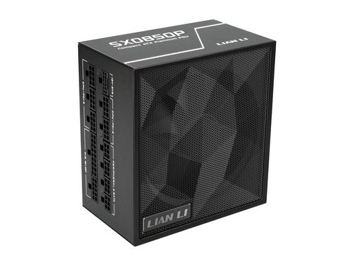 Napajalnik ATX Lian Li SX 850W, 80 PLUS Platinum, PCIe 5.1, ATX 3.1, Modularen, črn, SX0850P