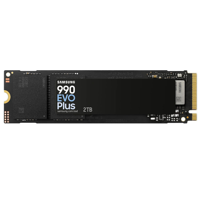 SSD 2TB M.2 80mm PCI-e 5.0 x2 NVMe, V-NAND, Samsung 990 EVO Plus (MZ-V9S2T0BW)