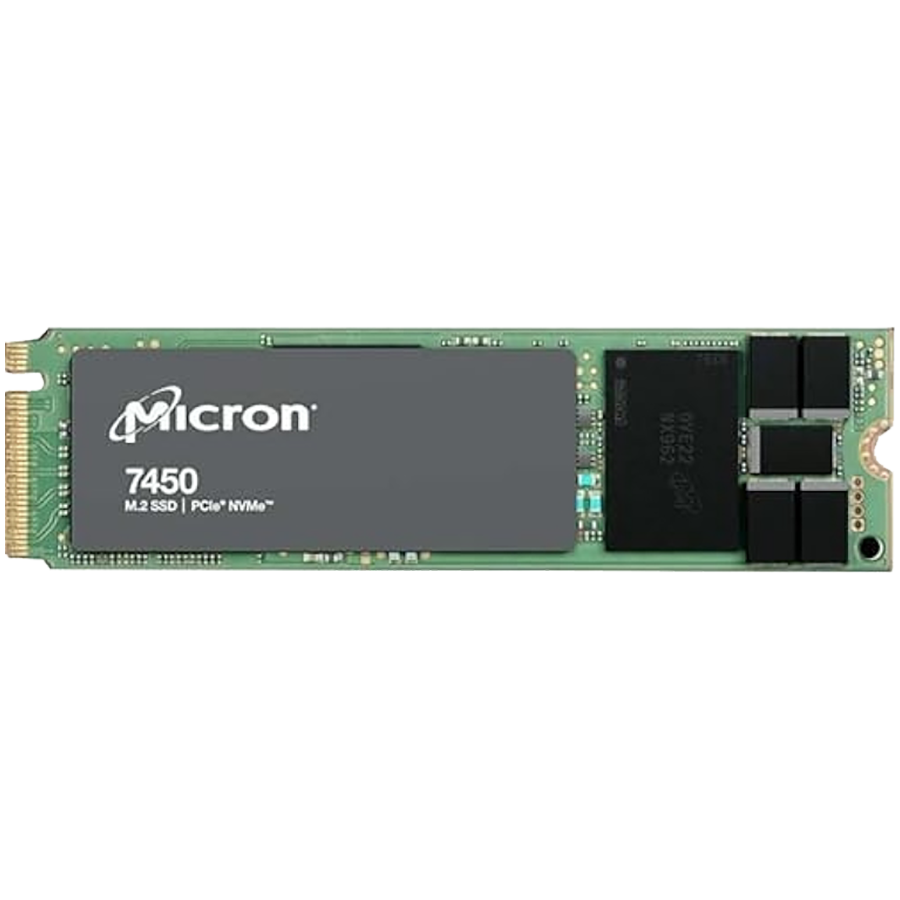 Micron 7450 PRO 480GB NVMe M.2 (22x80) Non-SED Enterprise SSD [Single Pack]