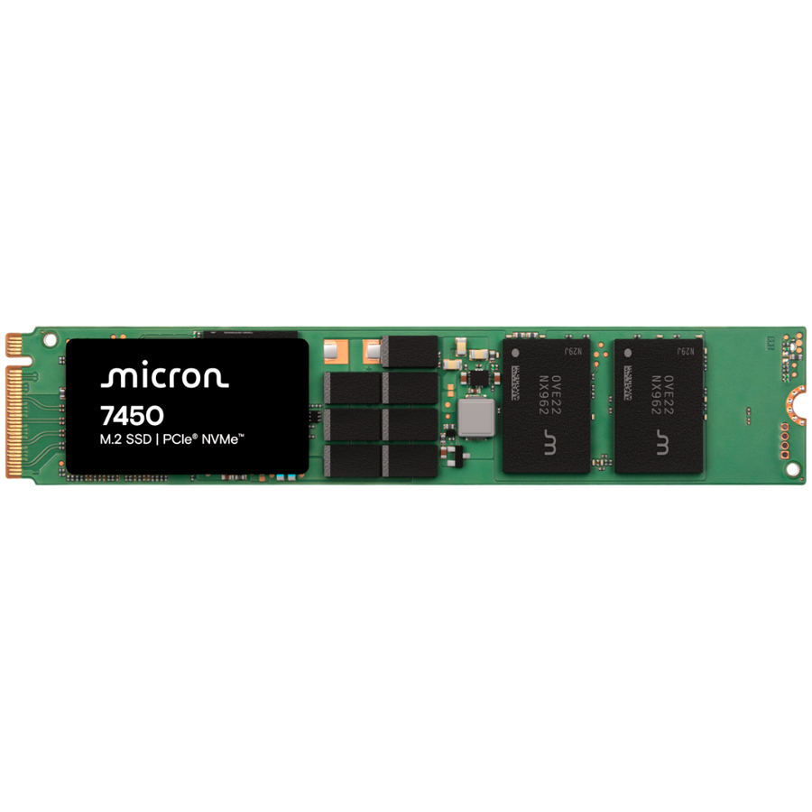 Micron 7450 PRO 3840GB NVMe M.2 (22x110) Non-SED Enterprise SSD disk