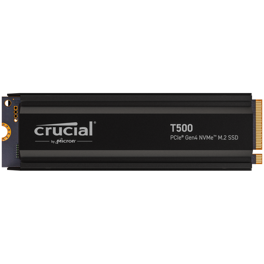 Crucial T500 2TB PCIe Gen4 NVMe M.2 SSD disk s hladilnikom