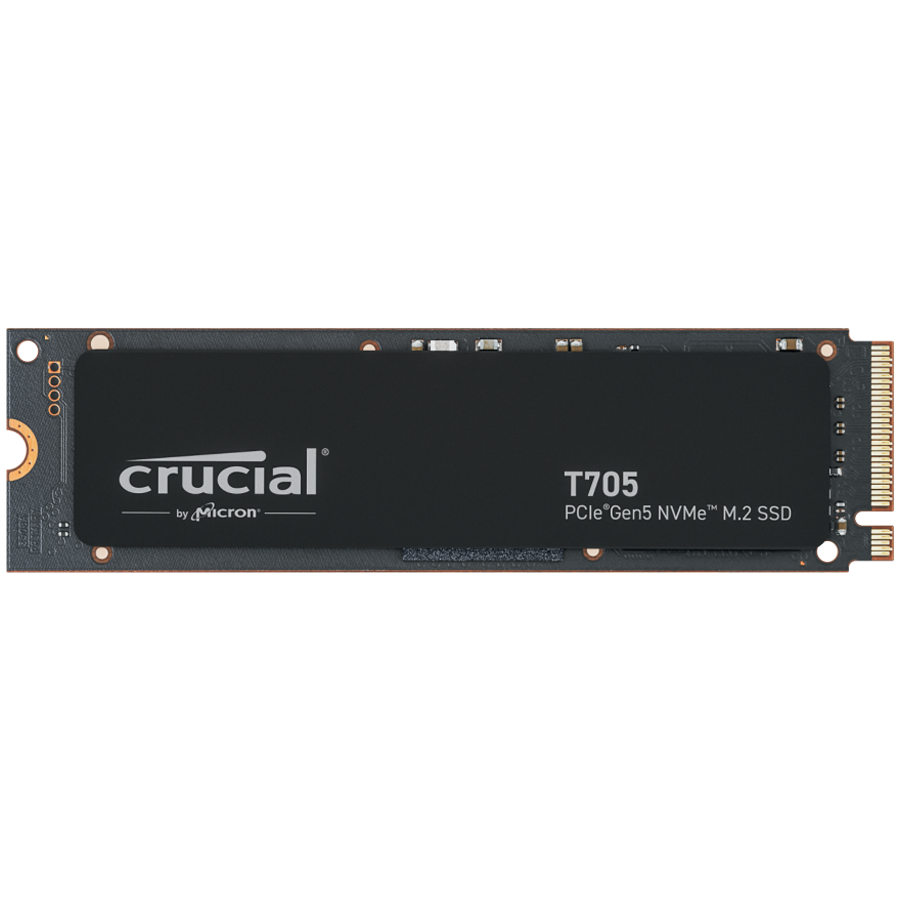 Crucial T705 4TB PCIe Gen5 NVMe M.2 SSD disk