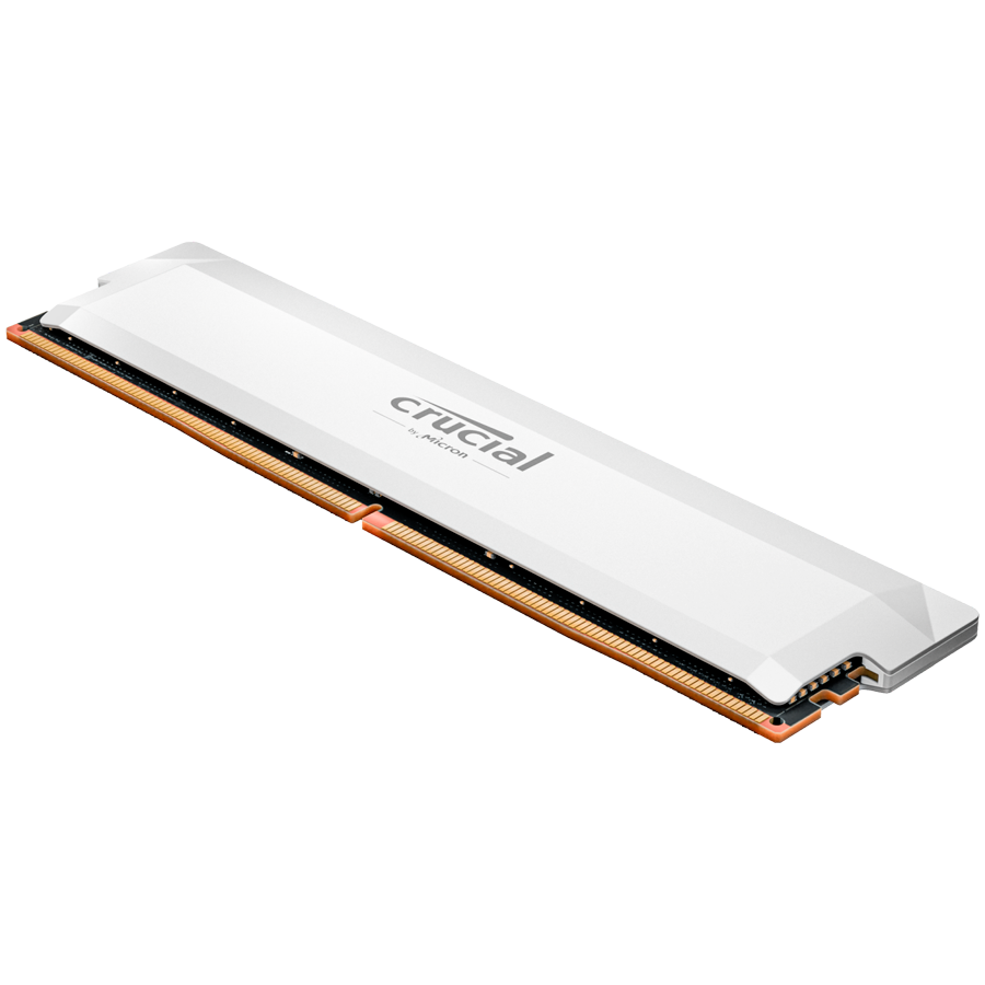 Crucial Pro Overclocking 32GB DDR5-6400 UDIMM CL40 bel pomnilnik