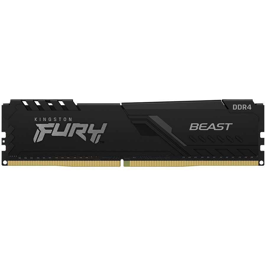 Kingston 16GB 3200MT/s DDR4 CL16 DIMM FURY Beast Black pomnilnik