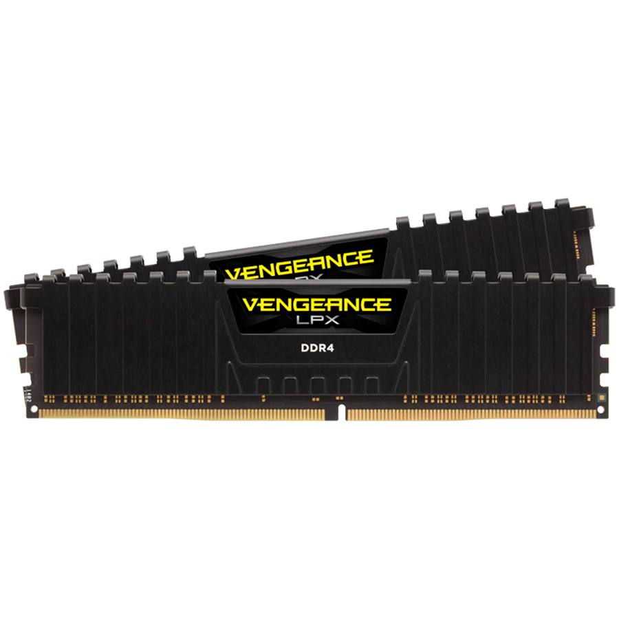 CORSAIR Vengeance LPX Black DDR4 16GB (2x8GB) 3200Mhz CL16 XMP 2.0 UDIMM pomnilnik