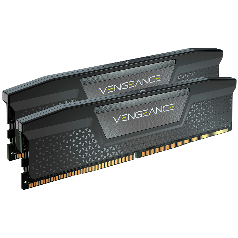 CORSAIR Vengeance Black DDR5 64GB (2x32GB) 6000MHz CL40 XMP 3.0 UDIMM pomnilnik
