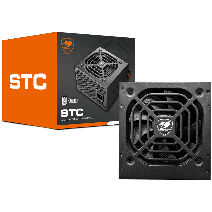 COUGAR STC500 - napajalnik ATX, 500W, 80Plus, bel