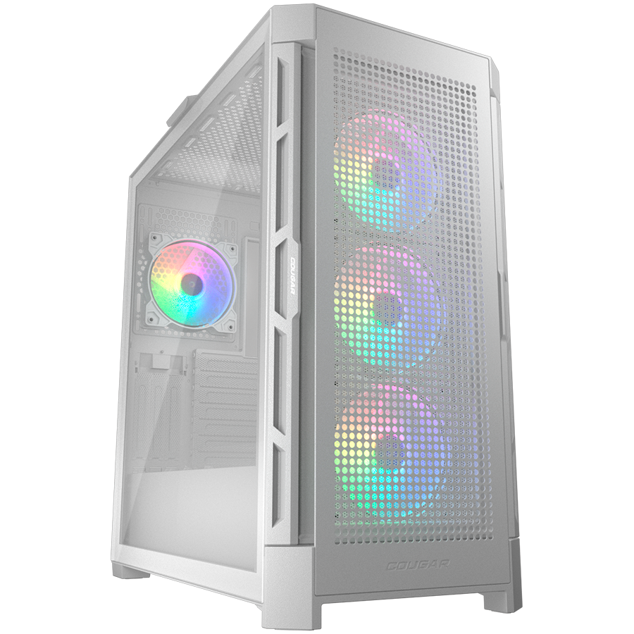 COUGAR DUOFACE PRO RGB - ohišje za računalnik, Mid Tower, belo