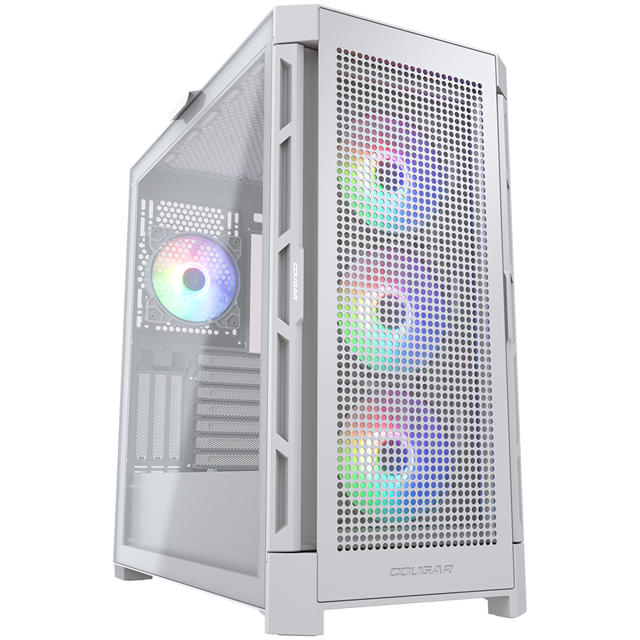 COUGAR AIRFACE PRO RGB - ohišje za računalnik, Mid Tower, belo