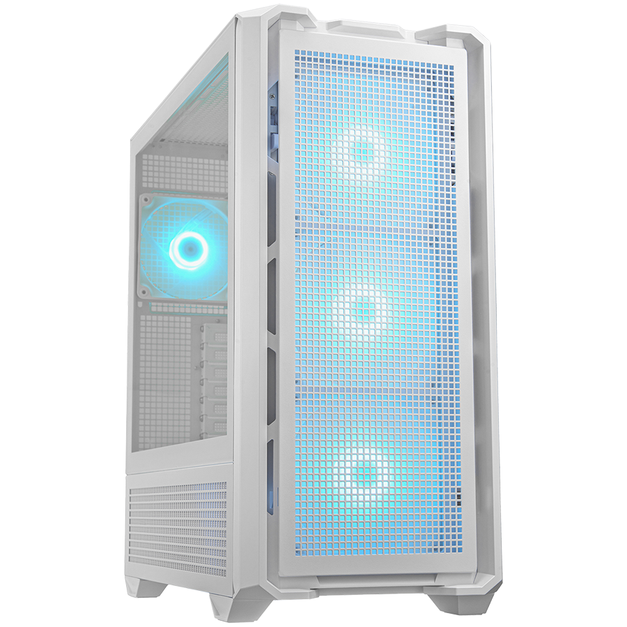 COUGAR MX600 - ohišje za računalnik, Mid Tower, belo