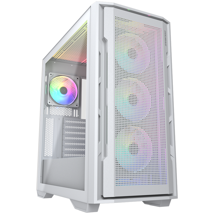 COUGAR UNIFACE RGB - ohišje za računalnik, Mid Tower, belo