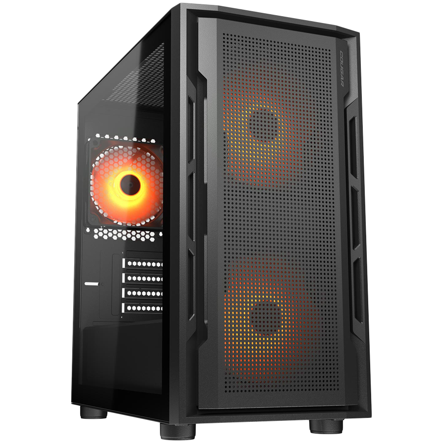 COUGAR UNIFACE MINI RGB, PC Case, Mini Tower, Black