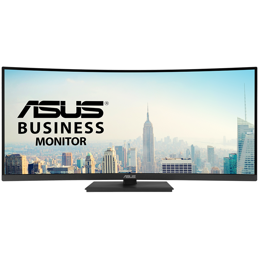 ASUS VA34VCPSR ukrivljen poslovni monitor - 86.4cm (34"), WQHD (3440 x 1440), VA, 1500R, 100Hz, USB-C PD 96W, RJ45, USB razdelilnik