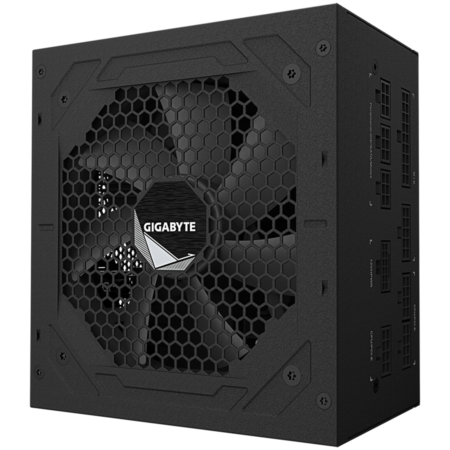 GIGABYTE UD1000GM PG5 1000W modularni napajalnik, 80 PLUS Gold, podpora za PCIe Gen 5.0 in ATX 3.0 standard
