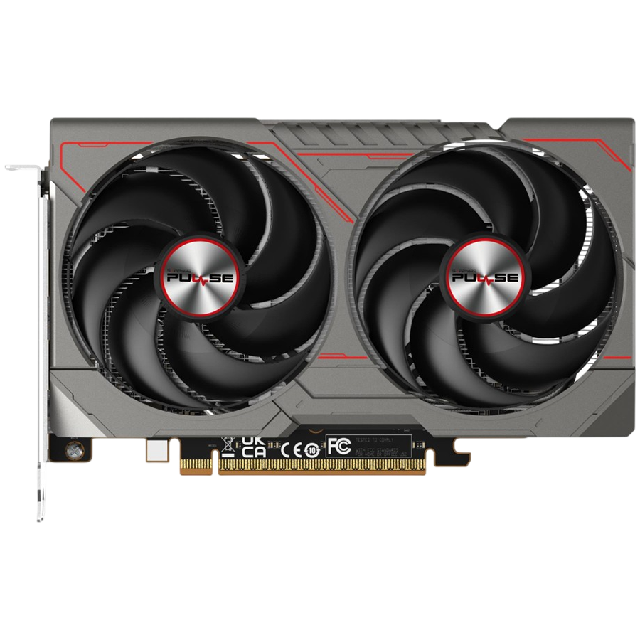 SAPPHIRE PULSE AMD Radeon RX 9060 XT GAMING 8GB GDDR6 grafična kartica, PCIe 5.0, 2x HDMI, 1xDisplayPort 2.1a