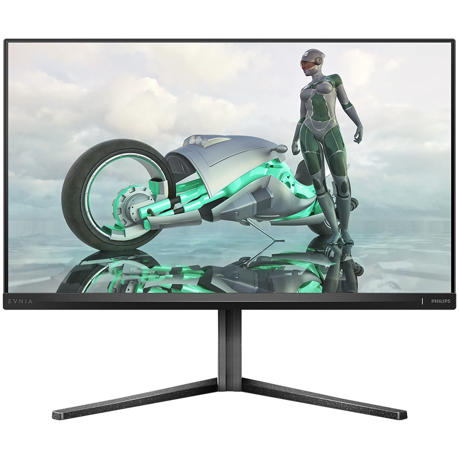 PHILIPS Evnia 3000 27M2N3800A gaming monitor - 68.6cm (27"), 4K UHD (3840 x 2160), Fast IPS, dual mode (4K 160Hz, FHD 320Hz), 0.5ms MBR (1ms GtG), Adaptive Sync, G-SYNC, HDR400, 2x HDMI 2.1, 1x DP 1.4